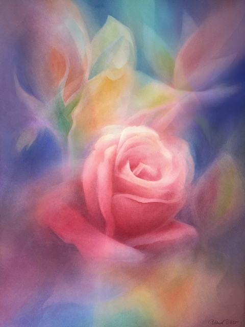 Rosenelfe I Rose Fairy 60x80 cm  Roland Tiller